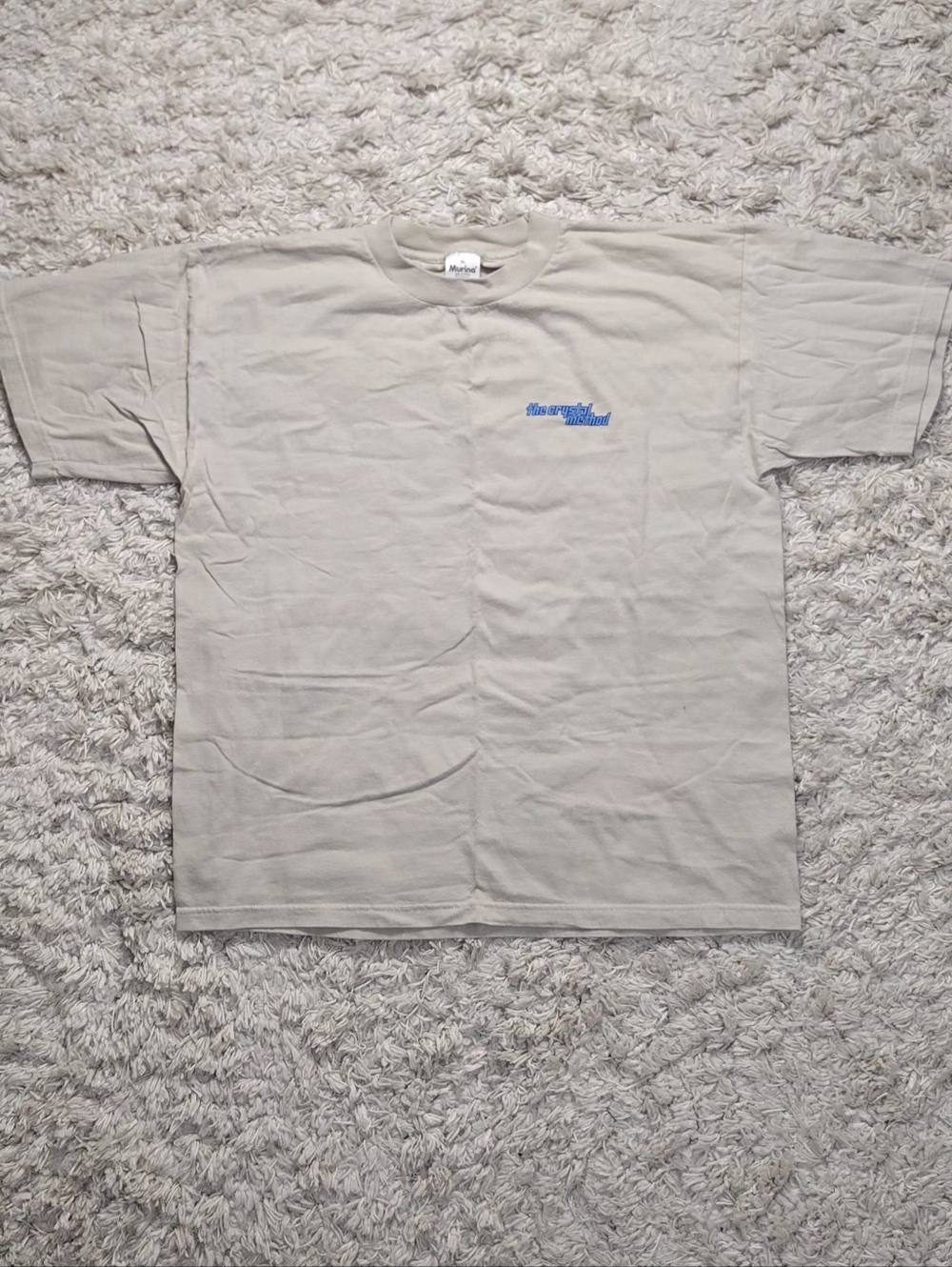 VTG Y2K The Crystal Method Deadstock T Shirt XL